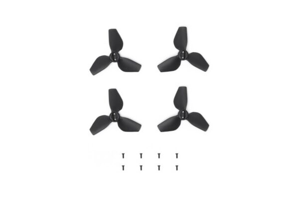 "Top view of DJI Neo propellers designed for drone stability and efficiency"